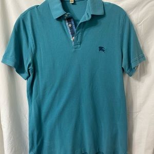 Burberry Brit men’s polo medium teal
